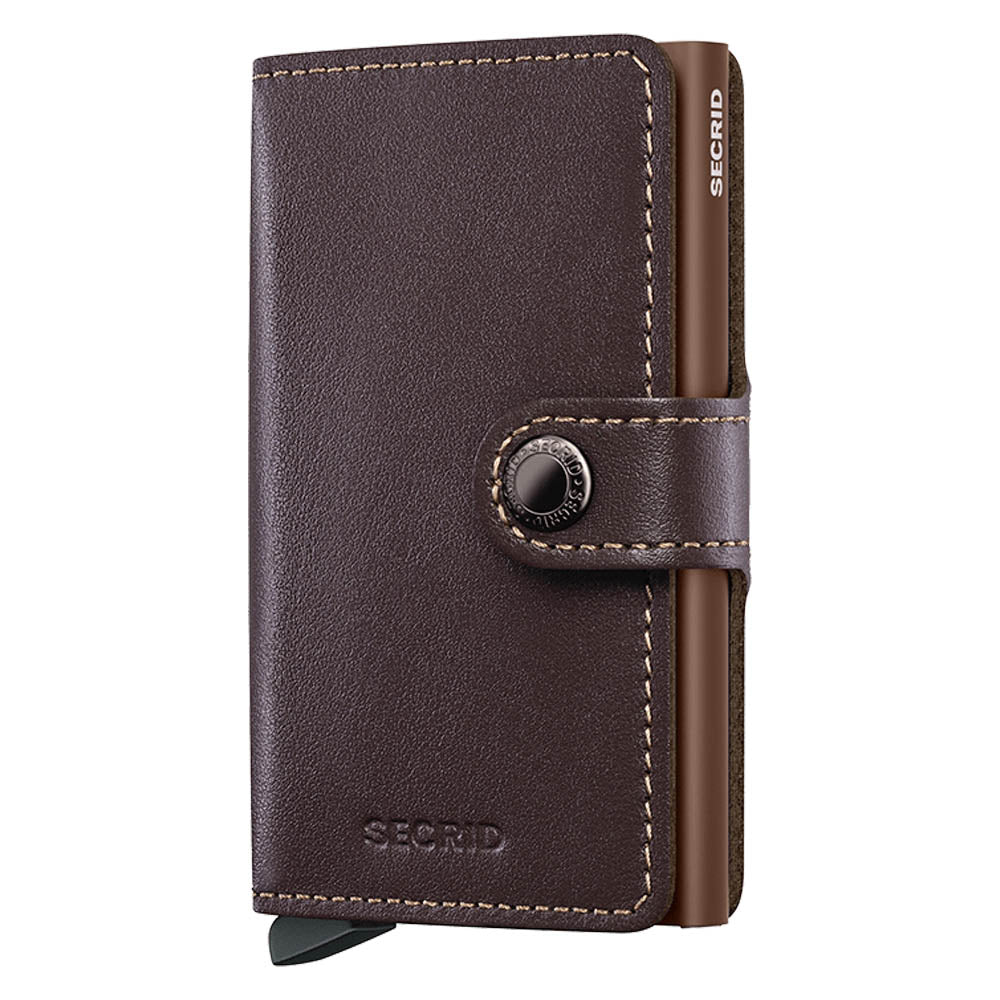 Secrid Miniwallet Original Chocolate Leather Wallet