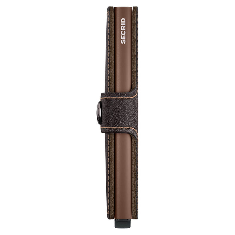 Secrid Miniwallet Original Chocolate Leather Wallet