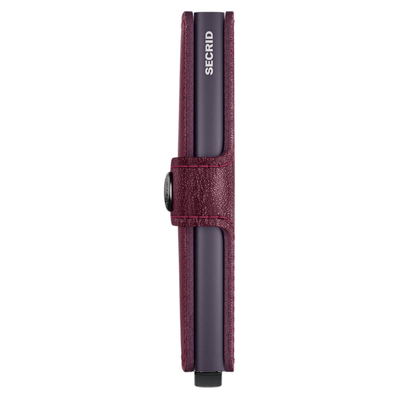 Secrid Miniwallet Original Cranberry Leather Wallet