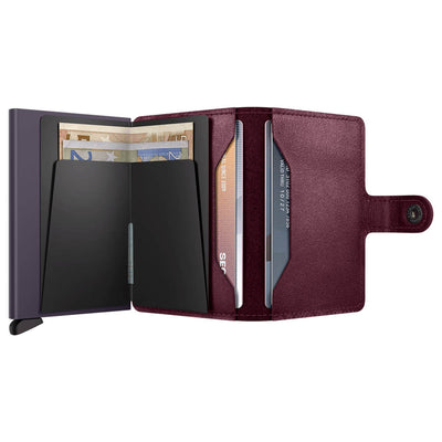 Secrid Miniwallet Original Cranberry Leather Wallet