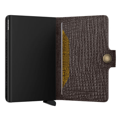 Secrid Miniwallet Palmellato Wallet Brown