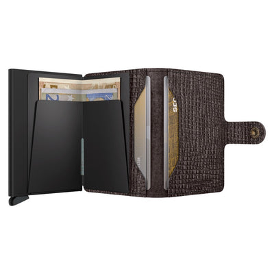 Secrid Miniwallet Palmellato Wallet Brown