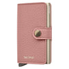 Secrid Miniwallet Pebble Rose Leather Wallet