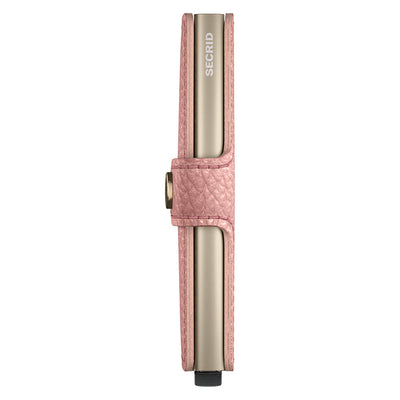 Secrid Miniwallet Pebble Rose Leather Wallet