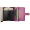 Secrid Miniwallet Pebble Orchid Leather Wallet