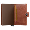 Secrid Miniwallet Vintage Cognac / Brown Leather Wallet