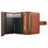 Secrid Miniwallet Vintage Cognac / Brown Leather Wallet