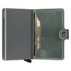Secrid Miniwallet Vintage Sage Leather Wallet