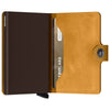 Secrid Miniwallet Vintage Ochre Leather Wallet