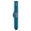 Secrid Miniwallet Vintage Teal Leather Wallet