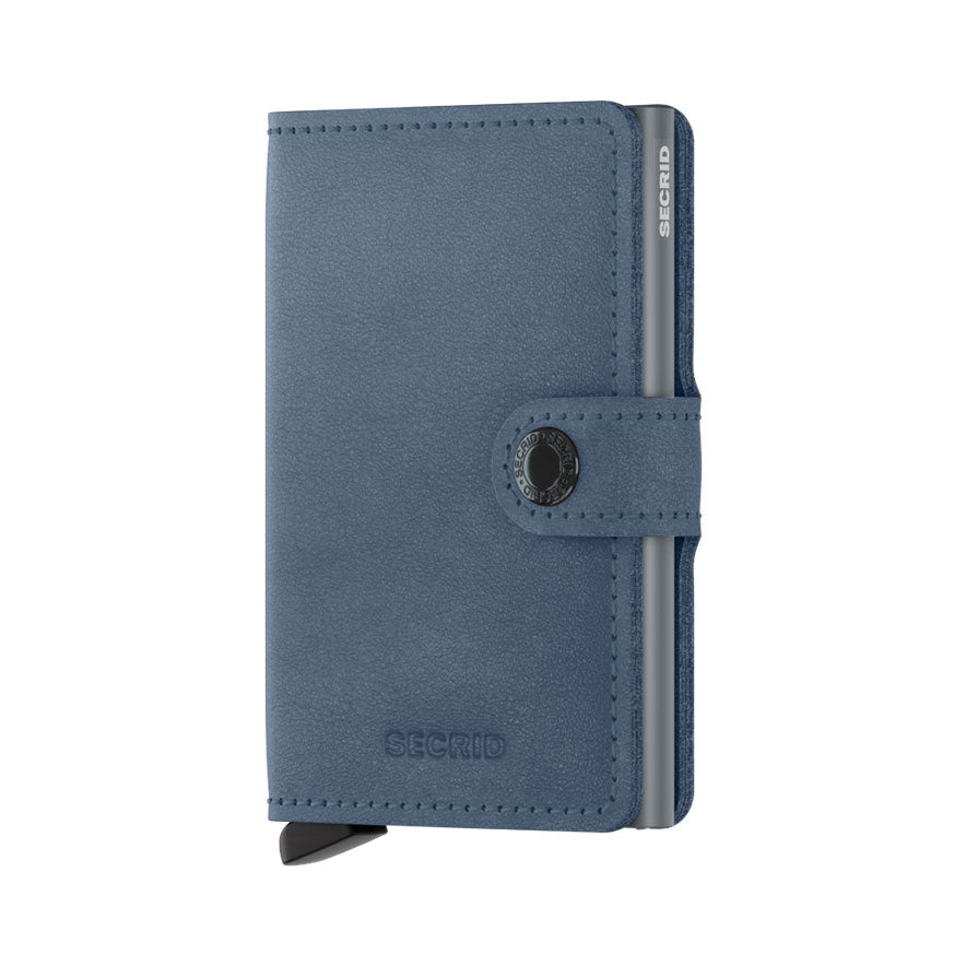 Secrid Miniwallet Original Ice Blue Leather Wallet