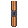 Secrid Twinwallet Matte Nightblue / Orange Leather Wallet