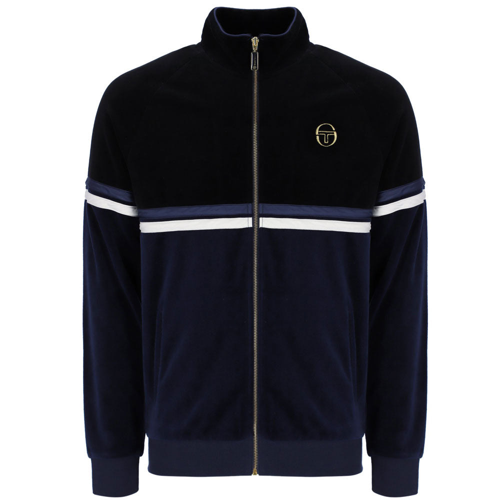 Sergio tacchini sales track top black