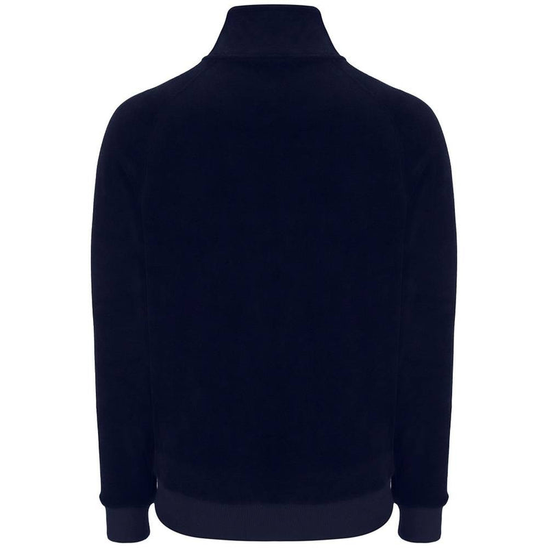 Sergio Tacchini Court Velour Track Top Maritime Blue / Gardenia