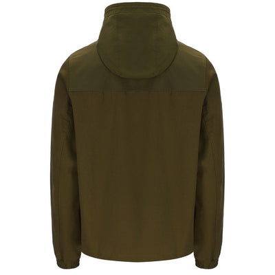 Sergio Tacchini Calisti Hooded Jacket Dark Olive