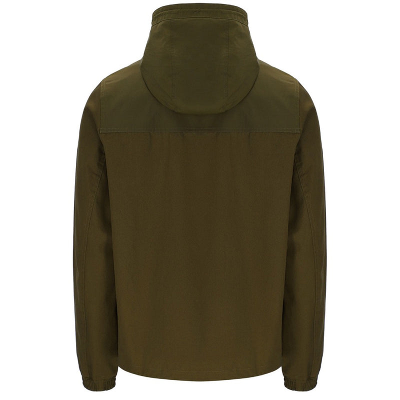 Sergio Tacchini Calisti Hooded Jacket Dark Olive