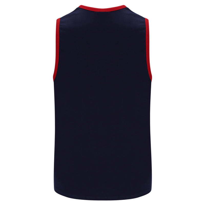 Sergio Tacchini Dallas Vest Tank Top Maritime Blue / Red