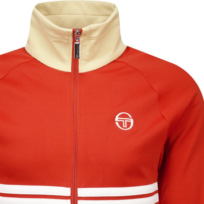 Sergio Tacchini Dallas Track Top Rooibos Tea / Desert / Gardenia