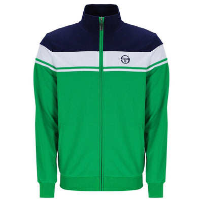 Sergio Tacchini Damarindo Track Top Maratime Blue / White / Fern Green