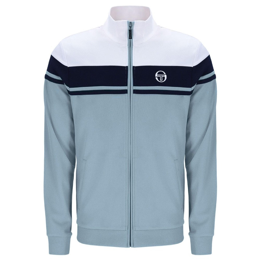Sergio Tacchini Damarindo Track Top White / Maratime Blue/ Lead