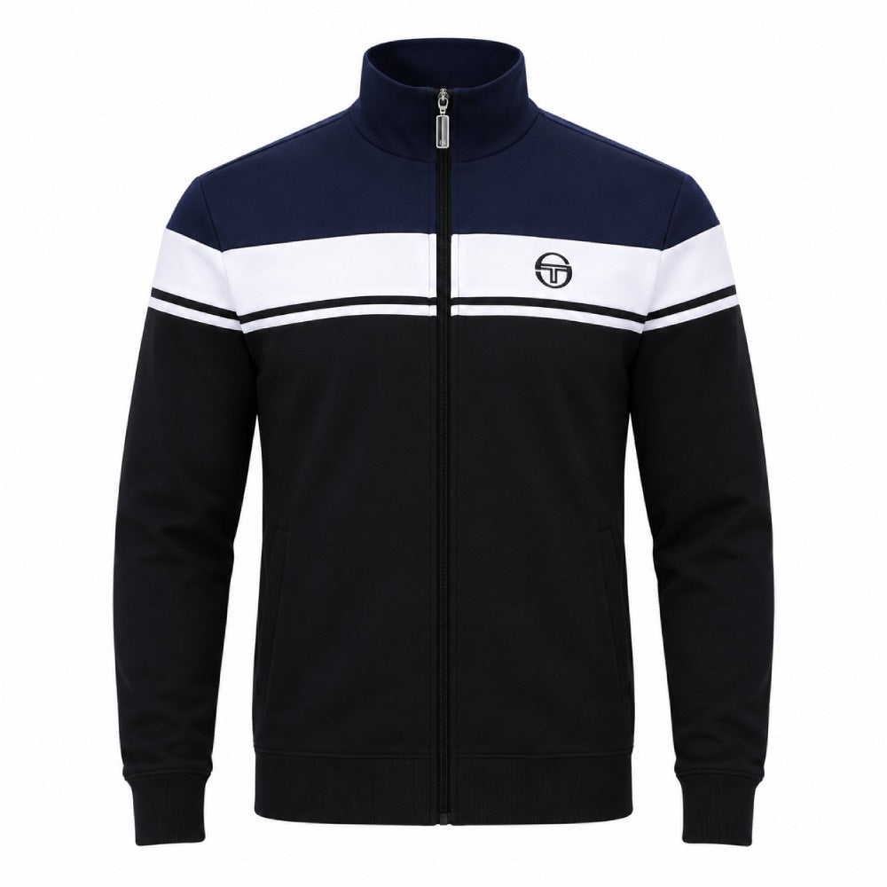 Sergio Tacchini Damarindo Track Top Maratime Blue / White / Black