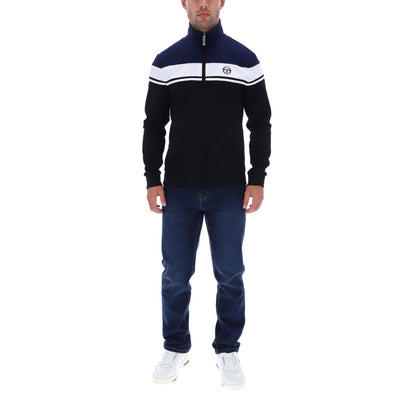 Sergio Tacchini Damarindo Track Top Maratime Blue / White / Black