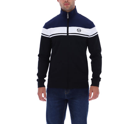 Sergio Tacchini Damarindo Track Top Maratime Blue / White / Black