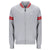 Sergio Tacchini Grello Bomber Jacket High Rise Grey and Adrenaline Red