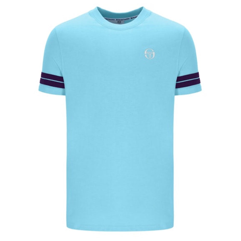 Sergio Tacchini Grello T-Shirt Milky Blue / Winter Bloom / Gardenia