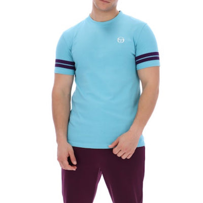 Sergio Tacchini Grello T-Shirt Milky Blue / Winter Bloom / Gardenia