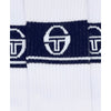 Sergio Tacchini Koos 3PK Performance Crew Socks White / Martime Blue