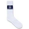 Sergio Tacchini Koos 3PK Performance Crew Socks White / Martime Blue