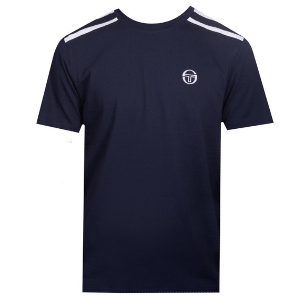 Sergio Tacchini Locchi T-Shirt Maratime Blue / White