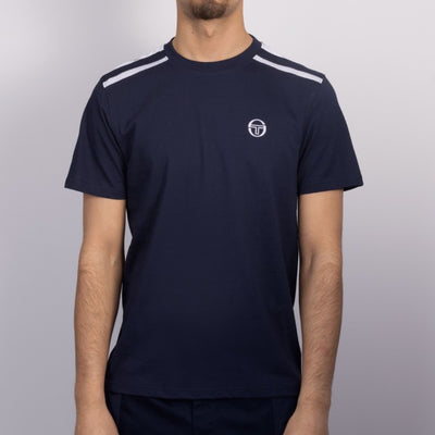 Sergio Tacchini Locchi T-Shirt Maratime Blue / White