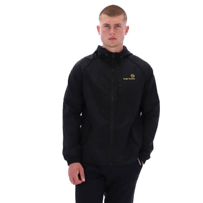 Sergio Tacchini Maldini Hooded Jacket Black