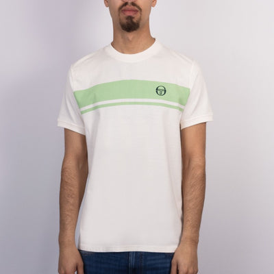 Sergio Tacchini Master T-Shirt Gardenia / Quiet Green