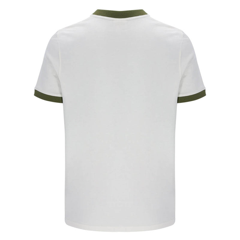 Sergio Tacchini Master Crew Neck T-Shirt Gardenia and Sphagnum