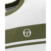 Sergio Tacchini Master Crew Neck T-Shirt Gardenia and Sphagnum