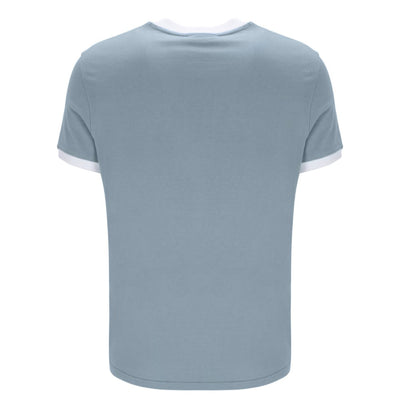 Sergio Tacchini Master T-Shirt Lead / Maratime Blue / White