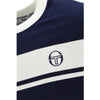 Sergio Tacchini Master Crew Neck T-Shirt Maritime Blue and Gardenia