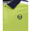 Sergio Tacchini New Blow Polo Dark Citron and Maritime Blue