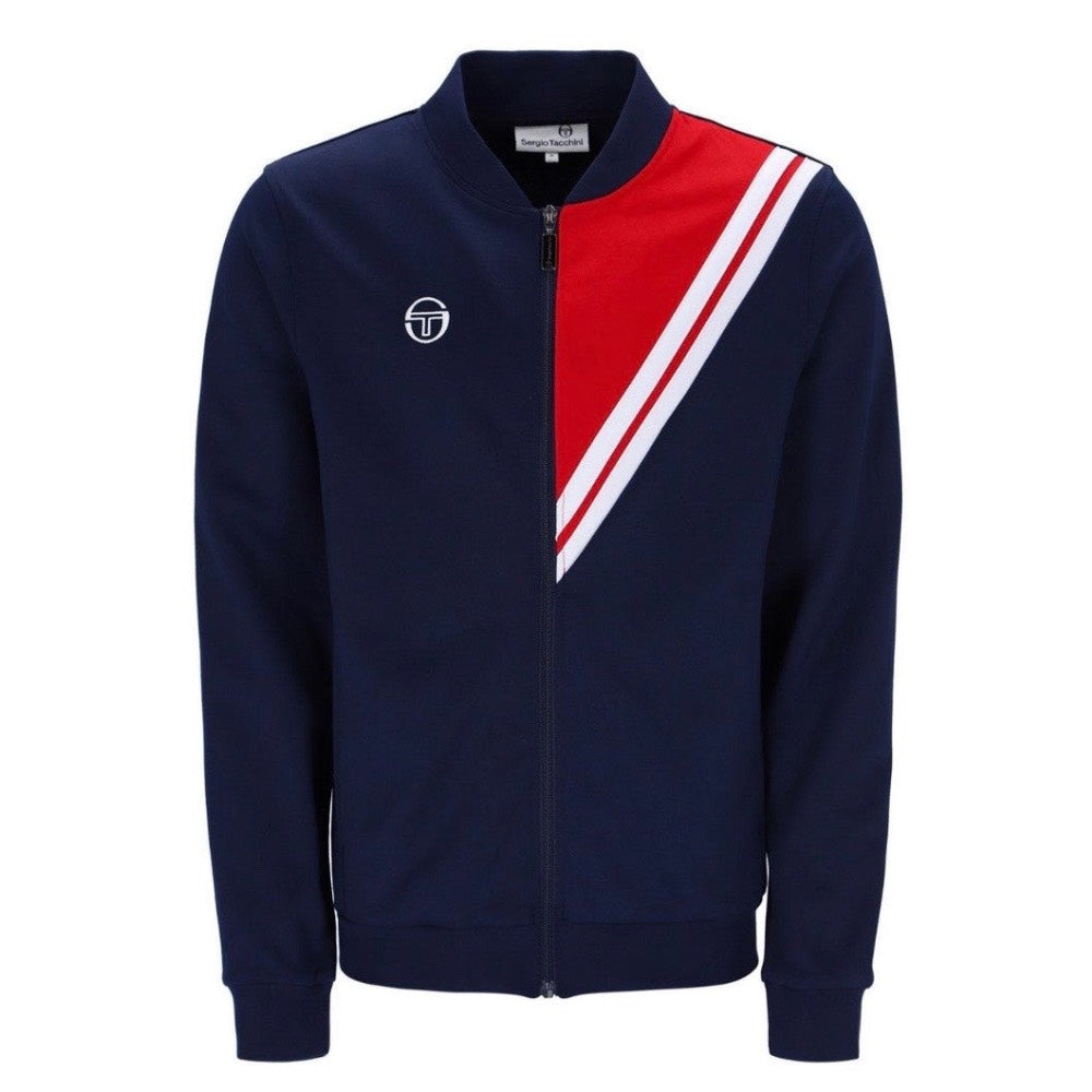 Sergio Tacchini New Reno Track Top Maratime Blue / Adrenaline Rush / White