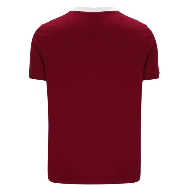 Sergio Tacchini New Supermac T-Shirt Rhubarb and Gardenia