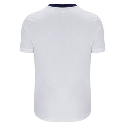 Sergio Tacchini New Supermac T-Shirt White and Maritime Blue