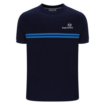 Sergio Tacchini New Supermac T-Shirt Maratime Blue / Princess Blue