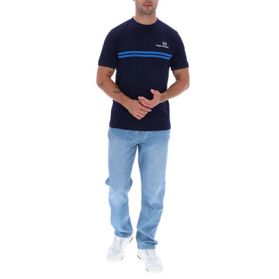 Sergio Tacchini New Supermac T-Shirt Maratime Blue / Princess Blue