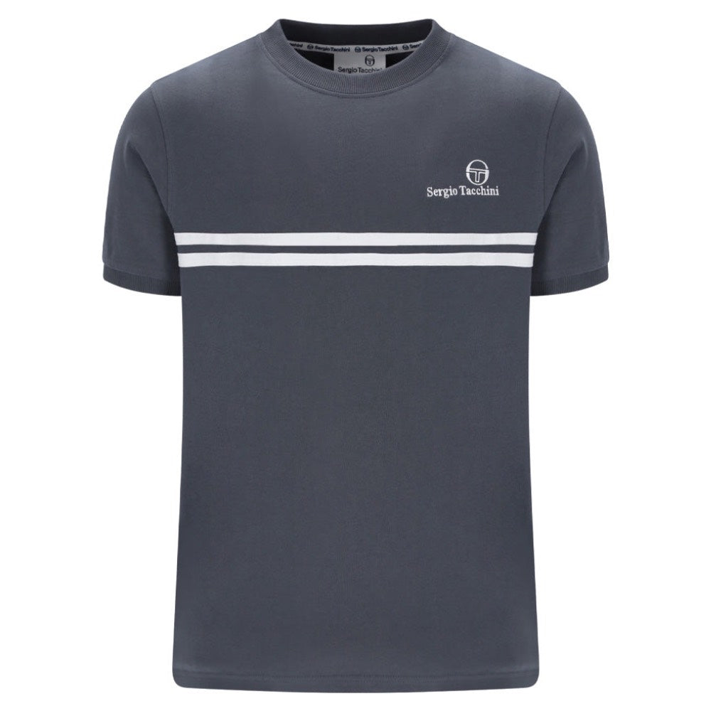 Sergio Tacchini New Supermac T-Shirt Turbulence / White / Black