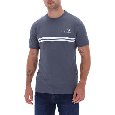 Sergio Tacchini New Supermac T-Shirt Turbulence / White / Black