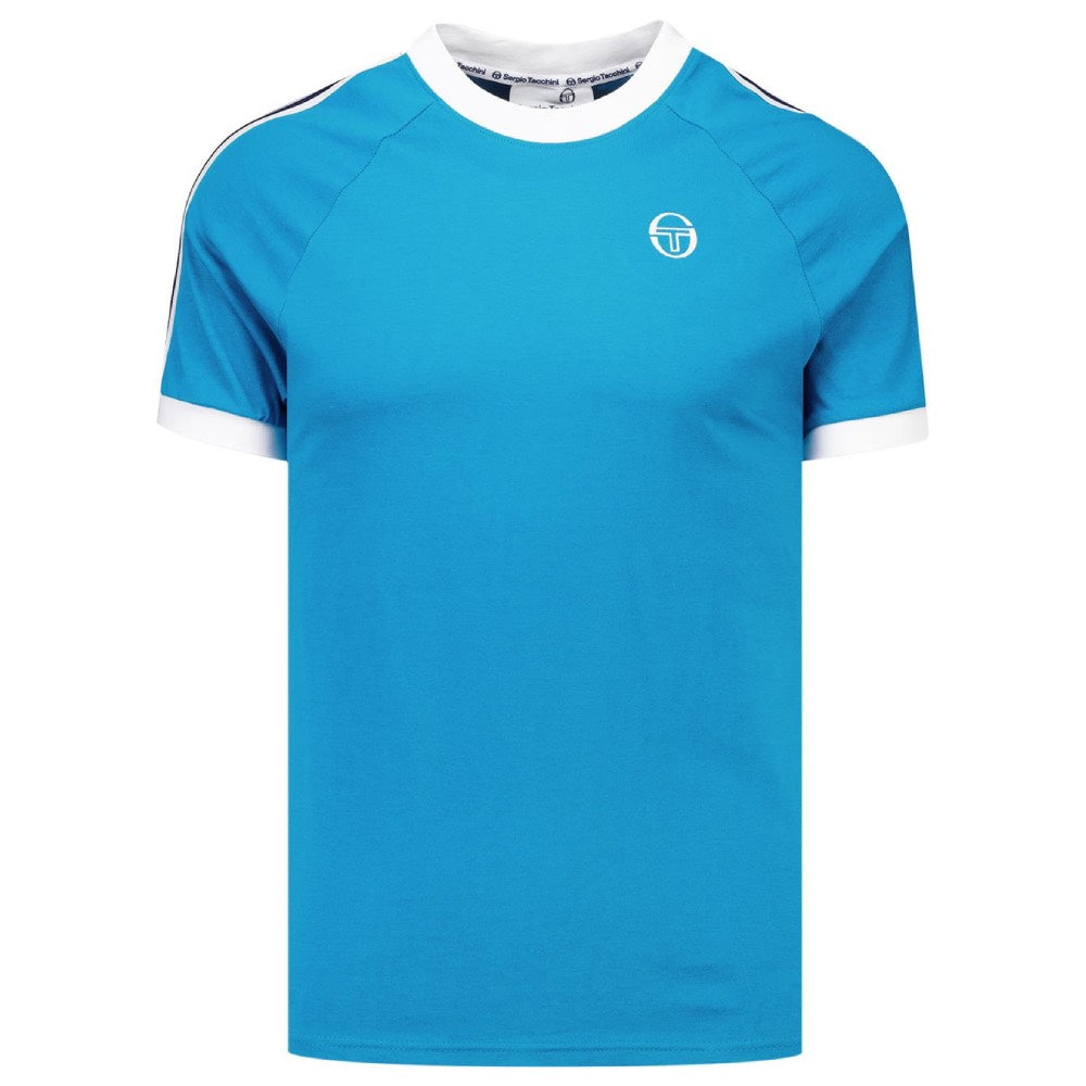 Sergio Tacchini Pino Ringer T-Shirt Mykonos Blue