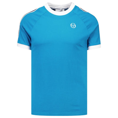 Sergio Tacchini Pino Ringer T-Shirt Mykonos Blue